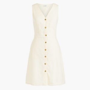 J crew linen dress